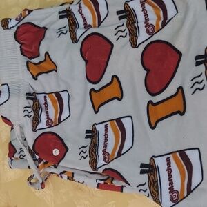 MARUCHAN pants ladies  "I Love Maruchan" unisex size 2XL very soft